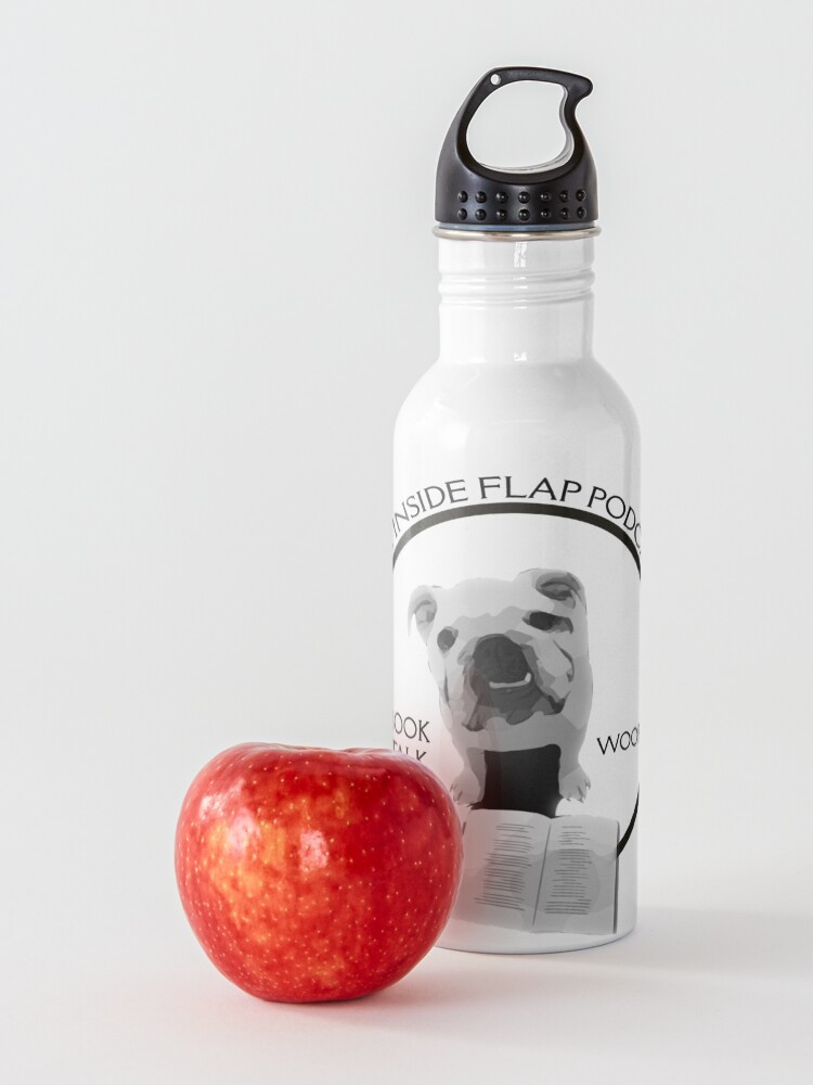 Alternate view of The Inside Flap Podcast Water Bottle