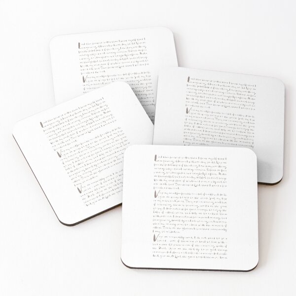 Item preview, Seventeenth Century Nun's Prayer (Grey) designed and sold by TypographyTales.