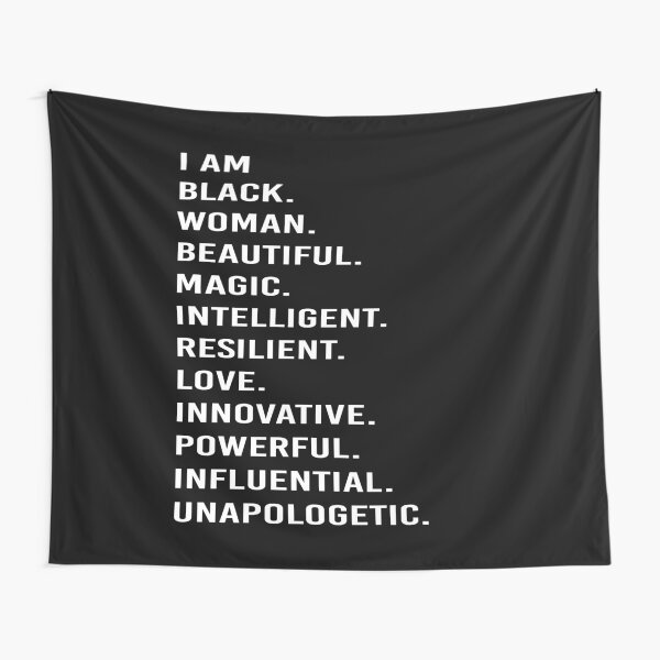 African American Design for Black History Lovers Tapestry