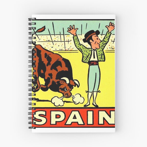 Item preview, Spain Matador Vintage Travel Decal designed and sold by hilda74.