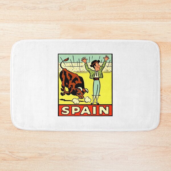 Item preview, Spain Matador Vintage Travel Decal designed and sold by hilda74.
