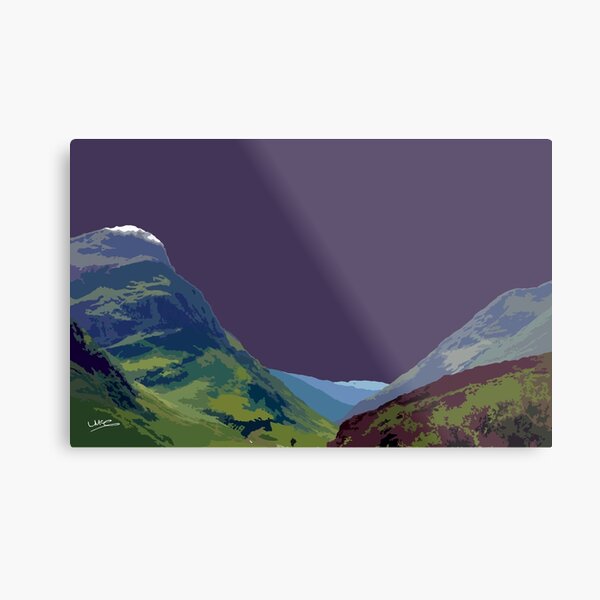 Glencoe, Scotland Metal Print