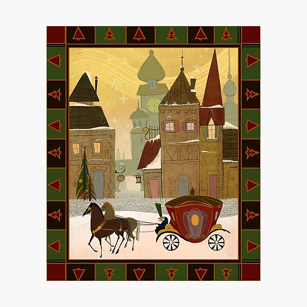 Christmas in the Old World Photographic Print