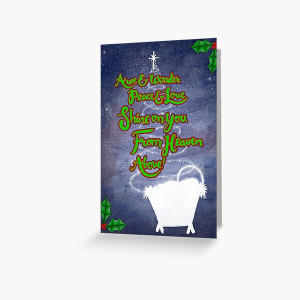 Item preview, Merry Christmas! A seasonal rhyme. designed and sold by Frankie Doodles!.