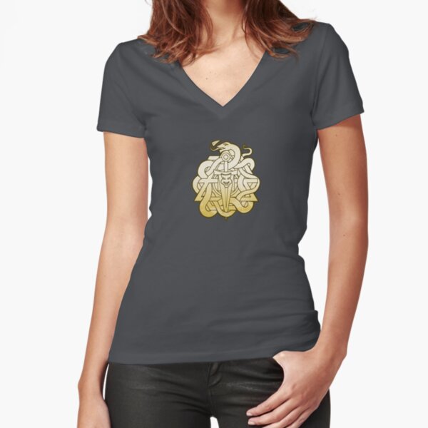 Fitted V-Neck T-Shirt