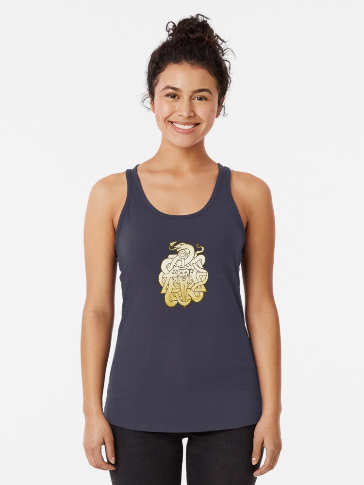Thumbnail 1 of 3, Racerback Tank Top, Sorcerers Crusade: Order of Reason: Ksirafai designed and sold by TheOnyxPath.