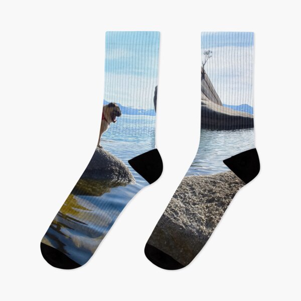 Item preview, Pug Slows Down to Island Time in Tahoe designed and sold by pugventurephoto.