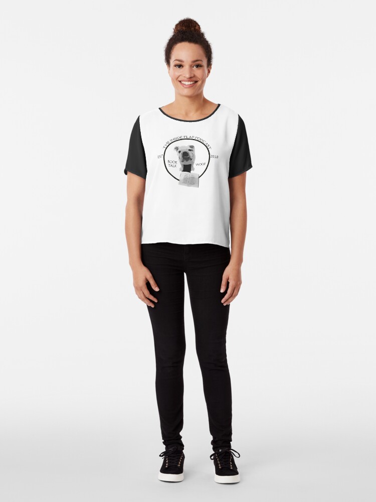 Alternate view of The Inside Flap Podcast Chiffon Top