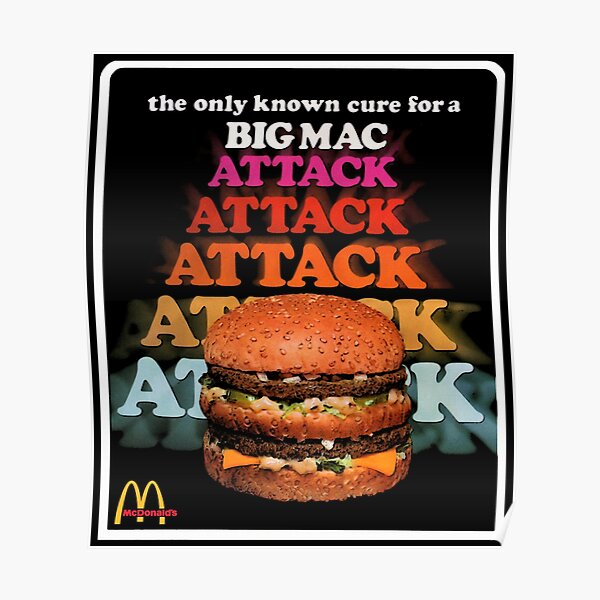 A 70's Mac Attack! Poster