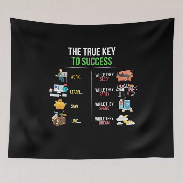 Item preview, Best Entrepreneur Quotes - The True Keys To Success designed and sold by pinkycherry.