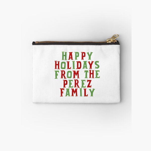 Item preview, Happy holidays from the Perez family designed and sold by Urosek.