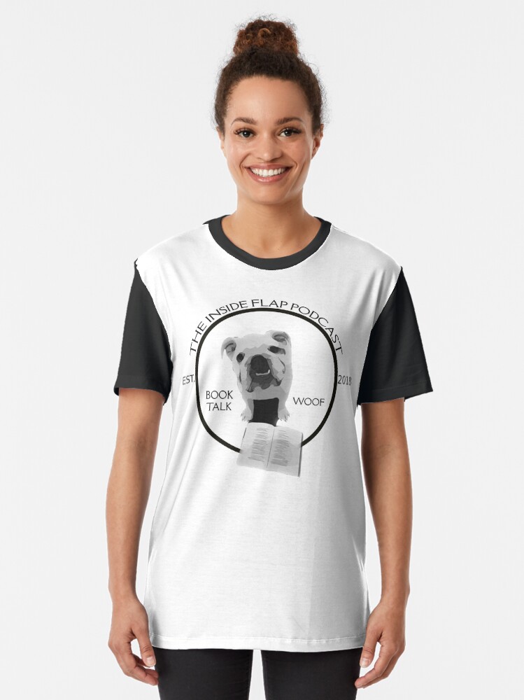 Alternate view of The Inside Flap Podcast Graphic T-Shirt