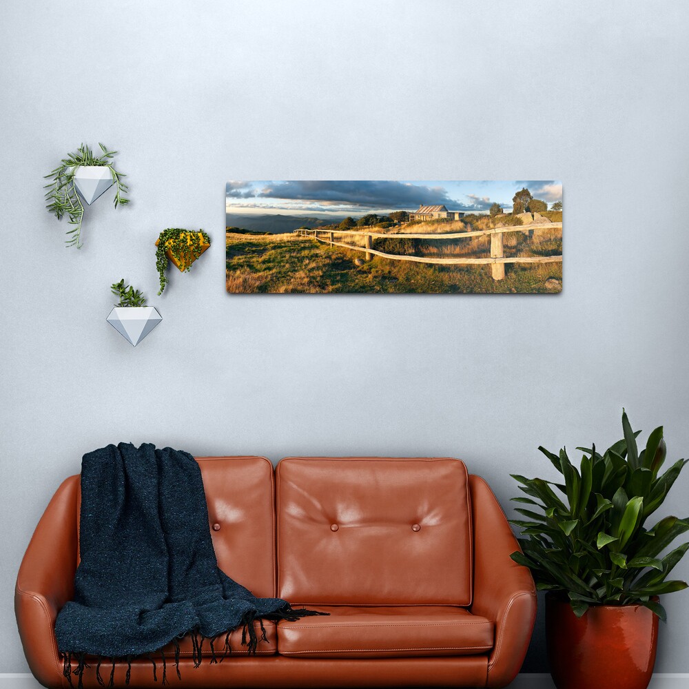 Craig's Hut Autumn Sunset, Australia Metal Print