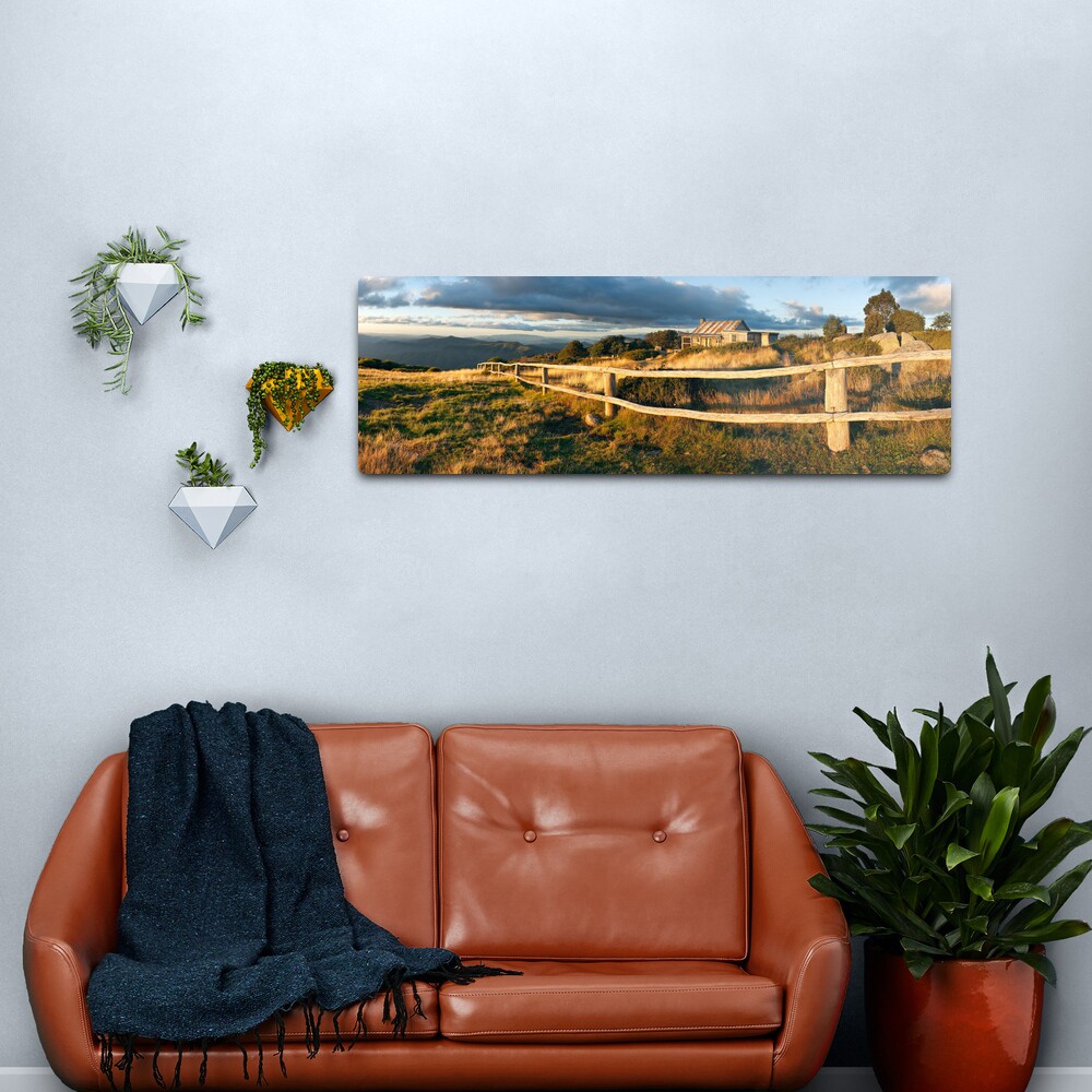 Craig's Hut Autumn Sunset, Australia Metal Print