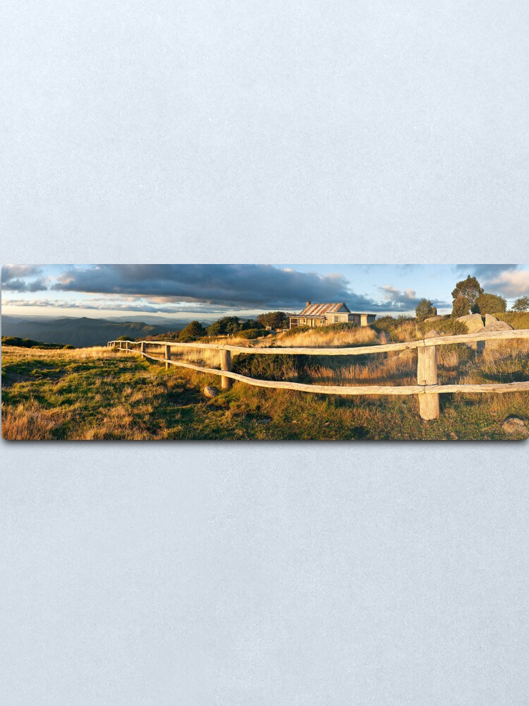 Alternate view of Craig's Hut Autumn Sunset, Australia Metal Print