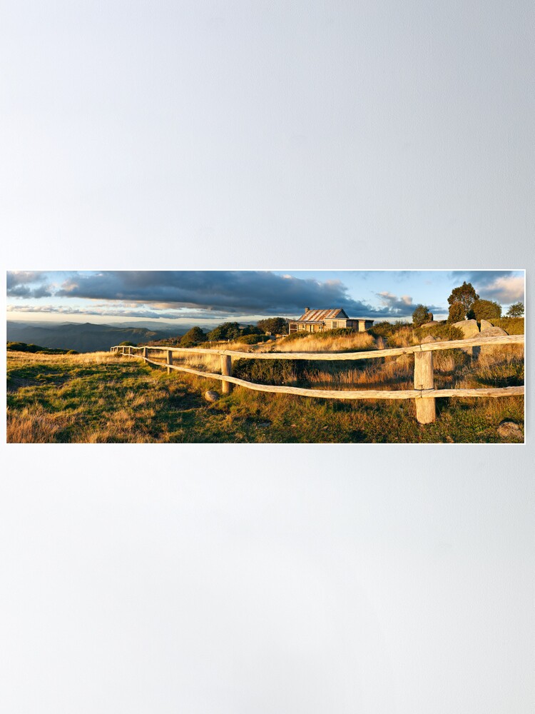Alternate view of Craig's Hut Autumn Sunset, Australia Poster