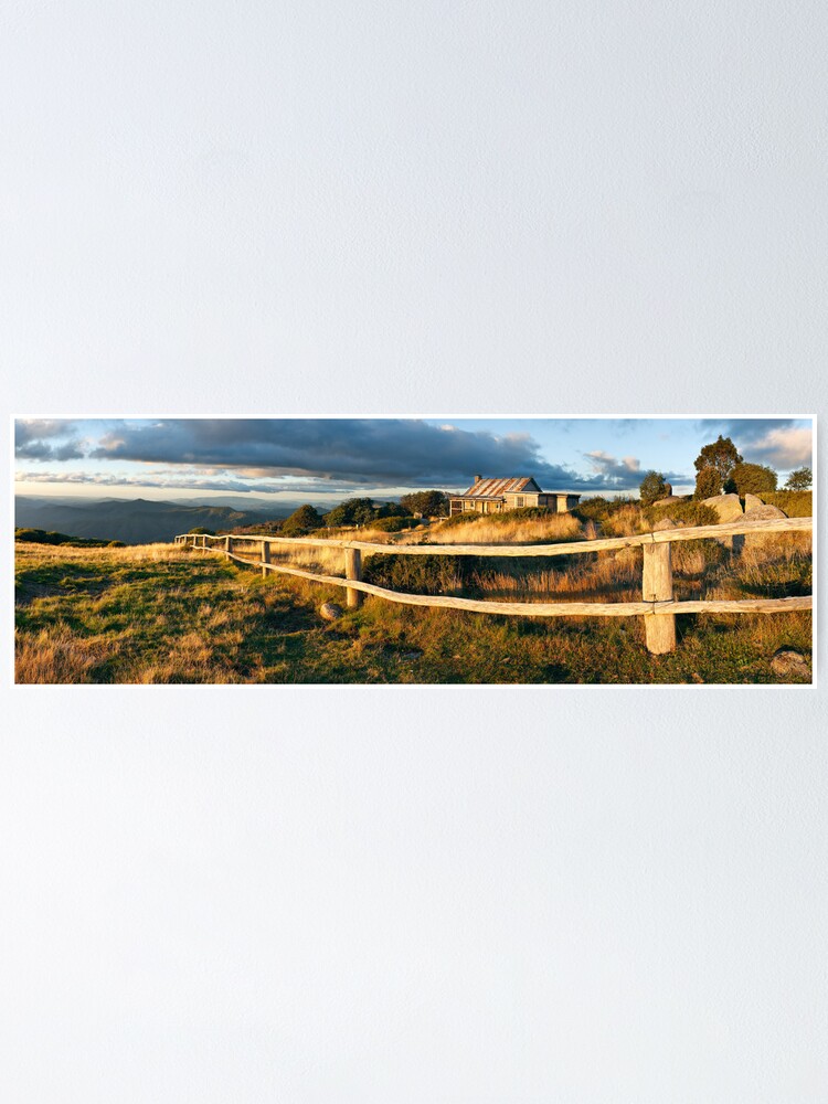 Alternate view of Craig's Hut Autumn Sunset, Australia Poster