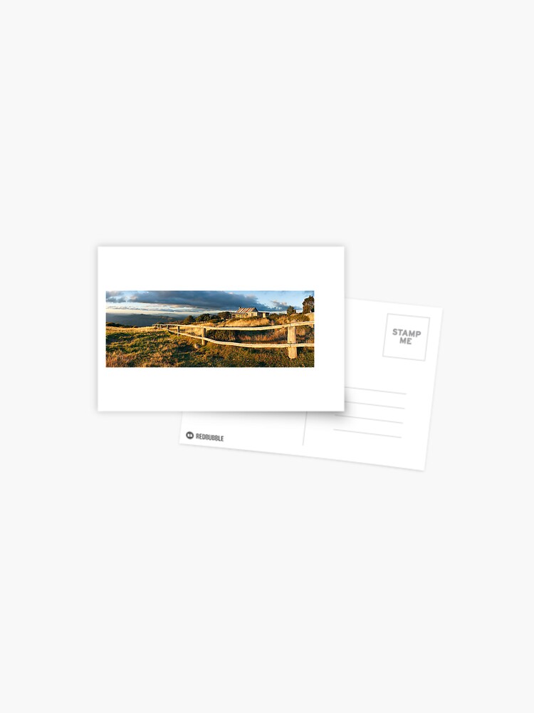 Thumbnail 1 of 2, Postcard, Craig's Hut Autumn Sunset, Australia designed and sold by Chockstone.