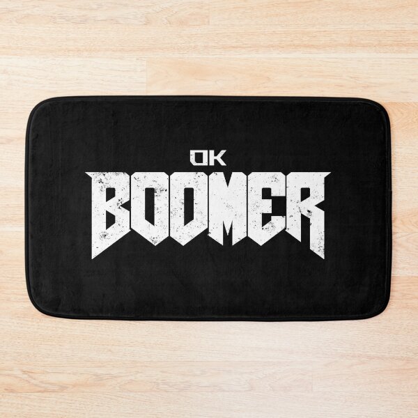Item preview, 'OK Boomer' (Doom-style) designed and sold by BenGrantham.