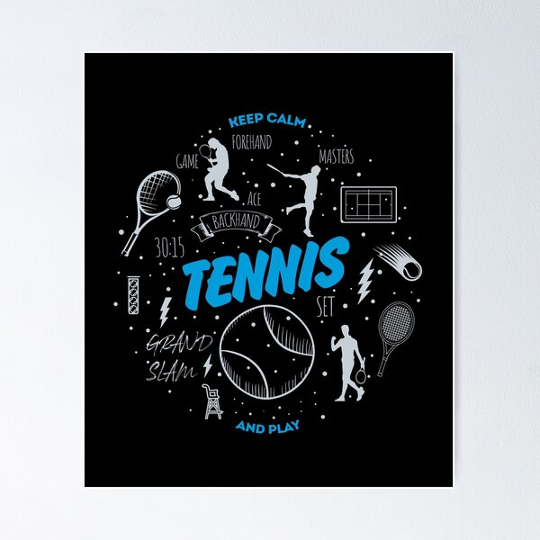 Grand Slam Tennis Posters for Sale | Redbubble