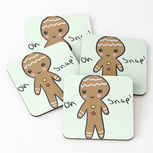 Item preview, Oh Snap! Gingerbread Man designed and sold by livinglyfree.