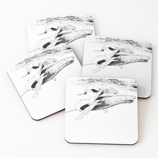 Item preview, Whale and kid designed and sold by InkFish Art.