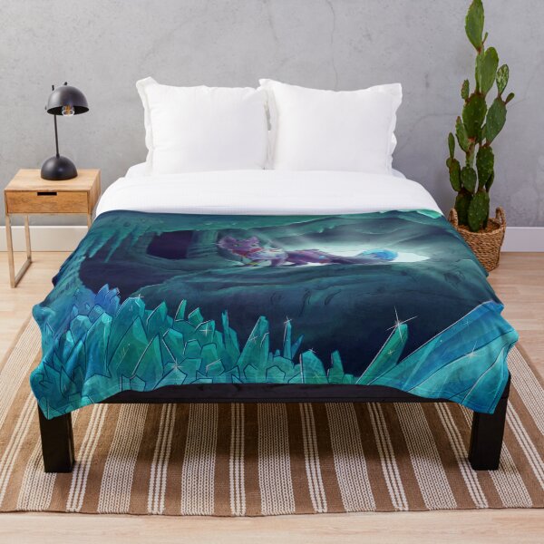 Crystal Cave Overload Throw Blanket