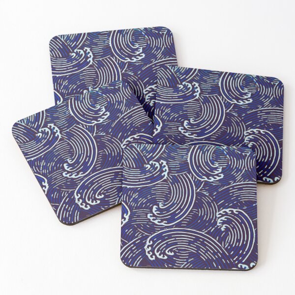 Item preview, BLUE WAVES designed and sold by PTRNRecognition.