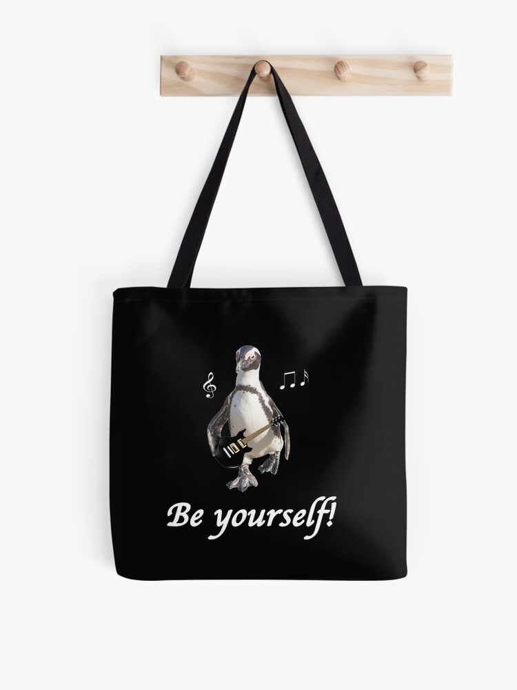 Thumbnail 1 von 2, Stofftasche, Pinguin designt und verkauft von Igelchen.