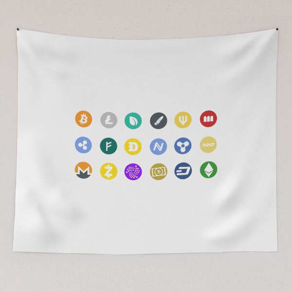 Item preview, Cryptocurrencies Logos designed and sold by xavierreis.