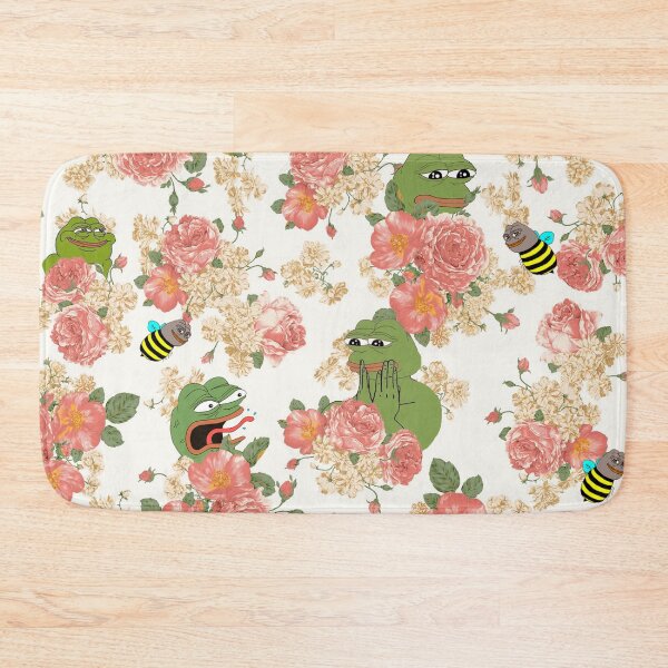 Item preview, Pepe Floral Wallpaper designed and sold by MousMuse.