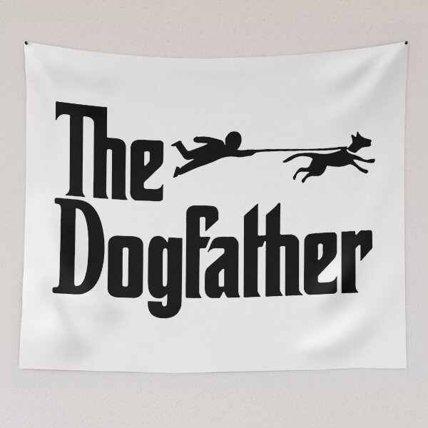 Item preview, The Dogfather; designed and sold by StickerApe.
