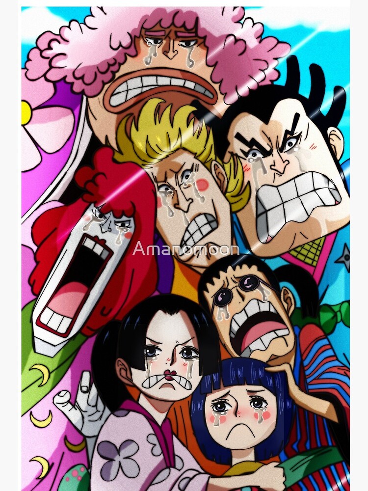 One Piece Chapter 962 Red Nine Scabbards Poster Art Board Print By Amanomoon Redbubble