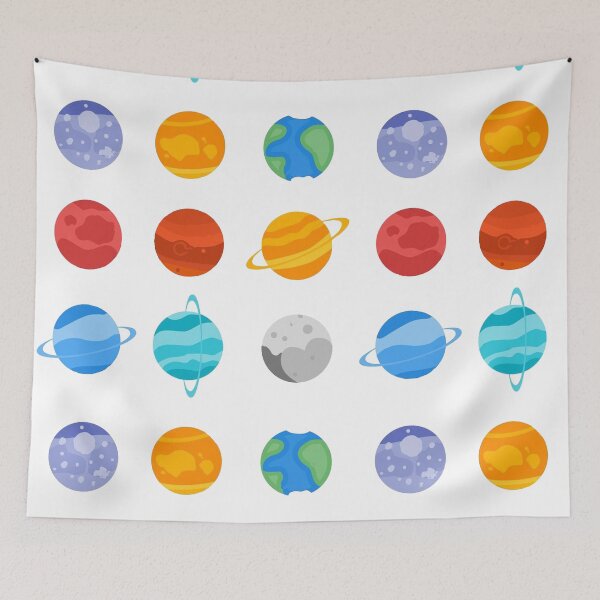 Item preview, Planets of the solar system designed and sold by AsKartongs.