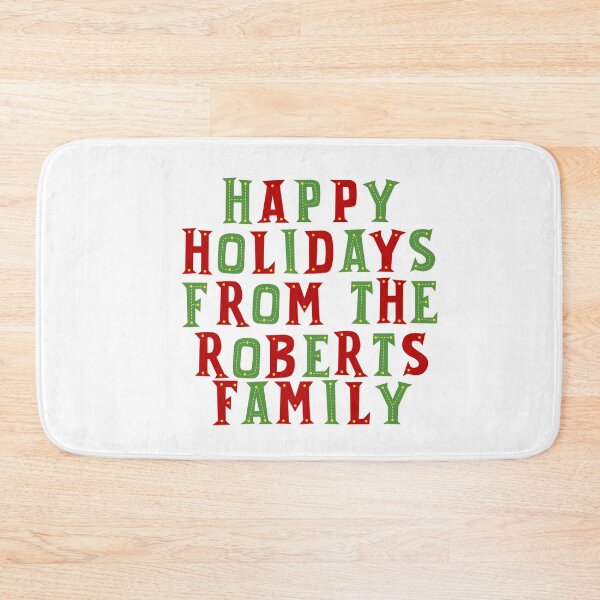 Item preview, Happy holidays from the Roberts family designed and sold by Urosek.