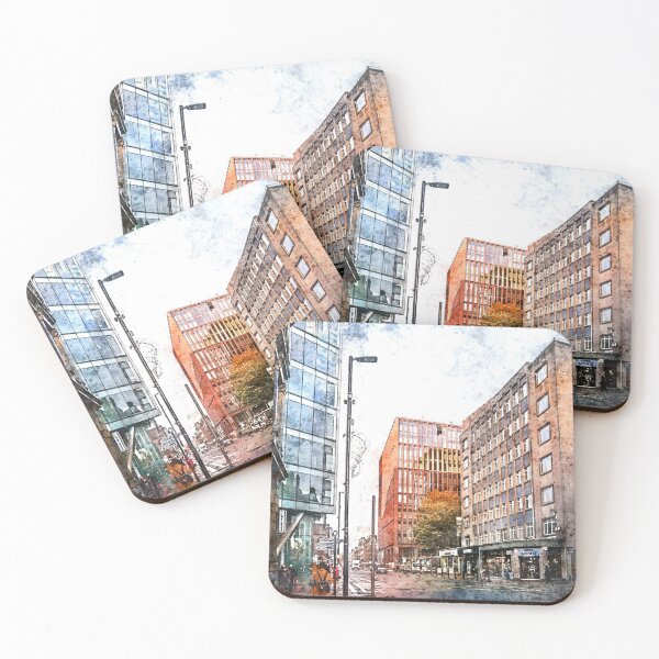 Item preview, Manchester city watercolor #manchester designed and sold by JBJart.