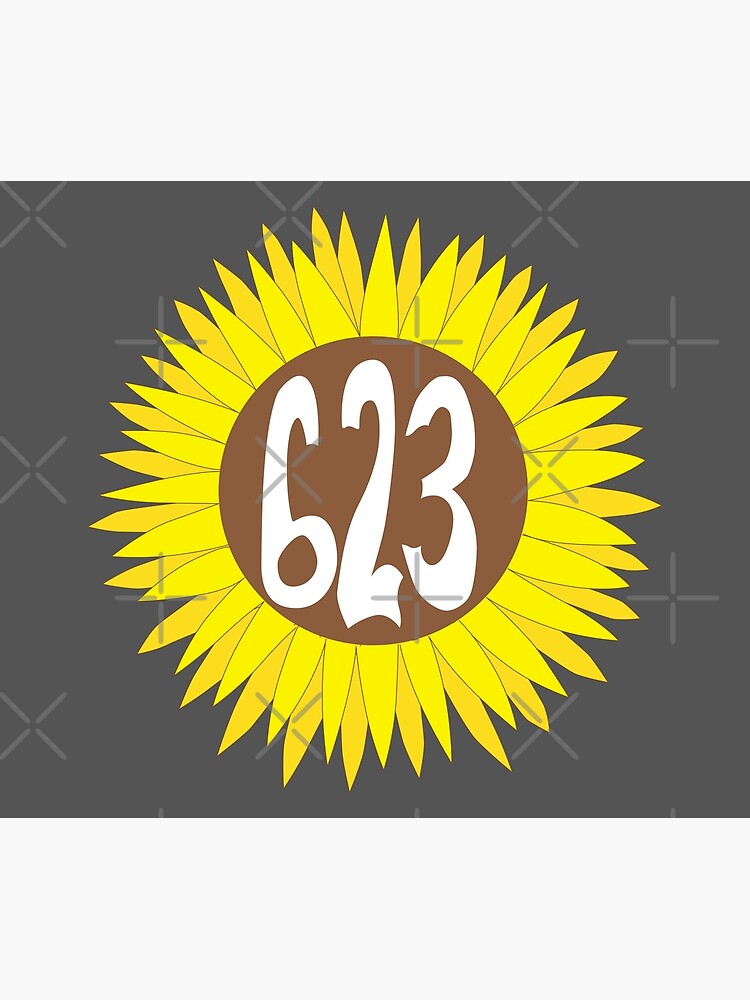hand-drawn-arizona-sunflower-623-area-code-poster-by-itsrturn-redbubble