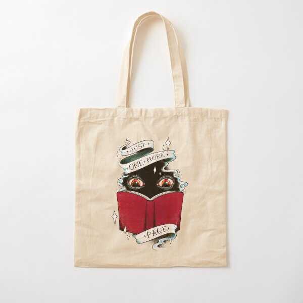One More Page Cotton Tote Bag