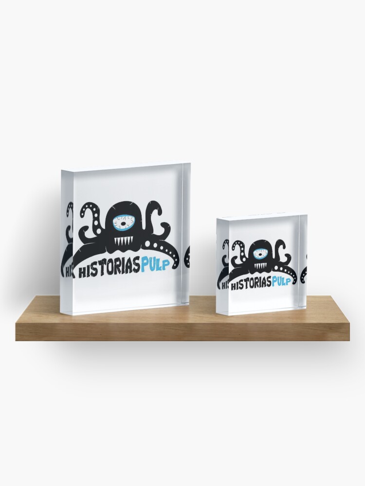 Alternate view of Pulp stories Acrylic Block