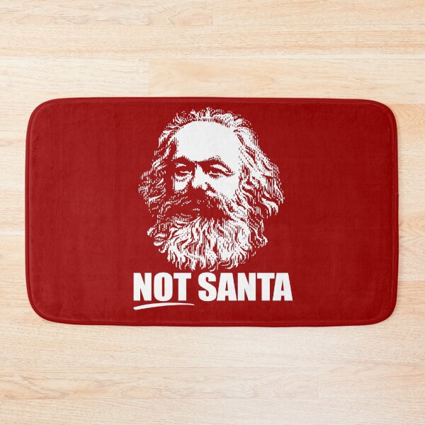 Item preview, NOT SANTA! Karl Marx Funny Marxist Christmas Communist Meme  designed and sold by starkle.
