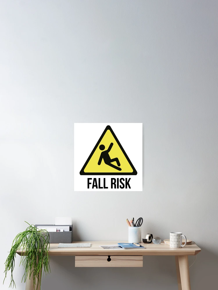 Thumbnail 2 of 3, Poster, Fall Risk designed and sold by Satoshi Sakurada.