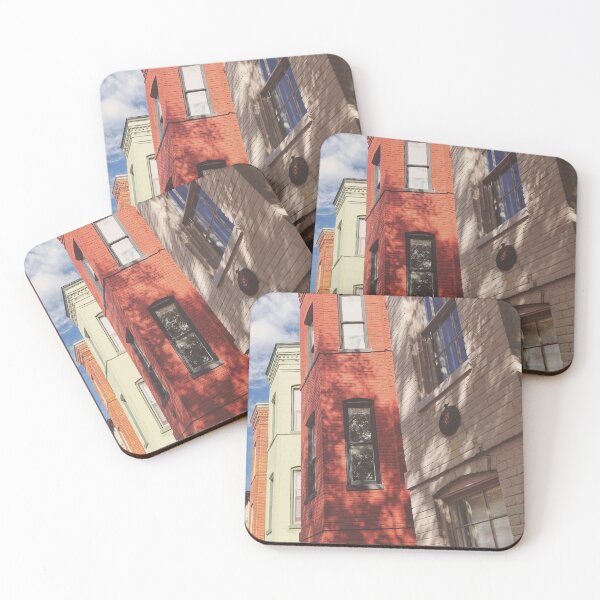 Item preview, Colorful Georgetown Houses designed and sold by 12katiekitty.