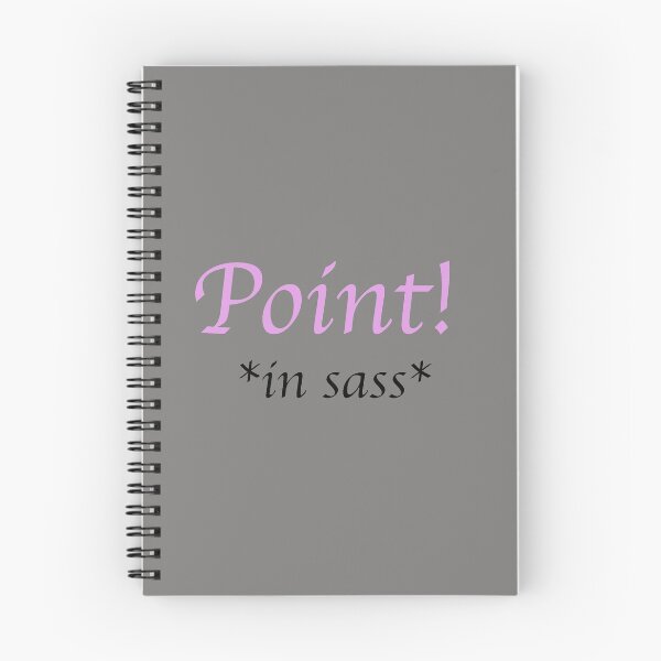 Item preview, Point! *in sass* (pink) designed and sold by debatethewayout.