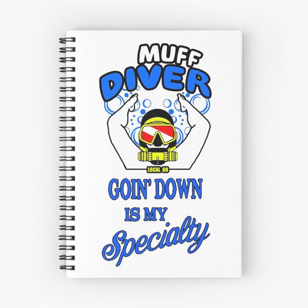 Item preview, Muff Diver; designed and sold by StickerApe.