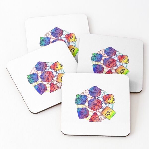 Item preview, Polyhedral Dice: Pride designed and sold by Danelle Malan.