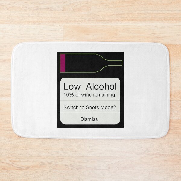 Item preview, Low Wine Warning! designed and sold by DavidASmith.