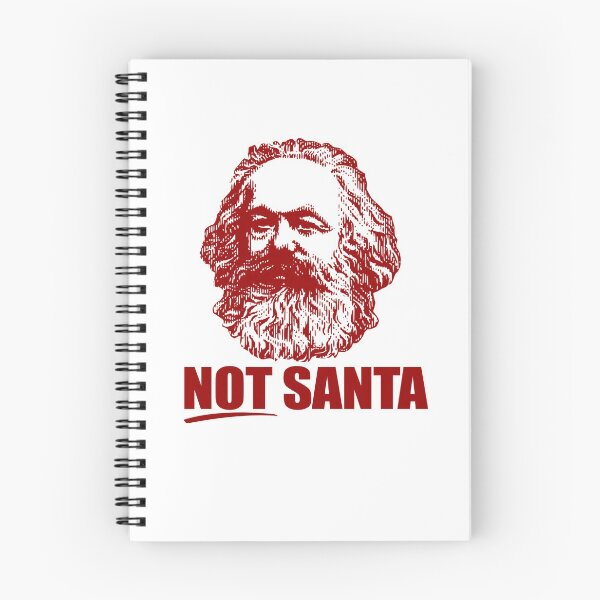 Item preview, NOT SANTA! Karl Marx Funny Marxist Red Christmas Communist Meme  designed and sold by starkle.