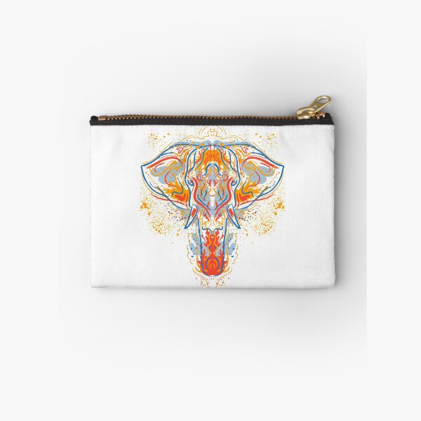 Item preview, Elephant indians painted illustration designed and sold by Chams0609.