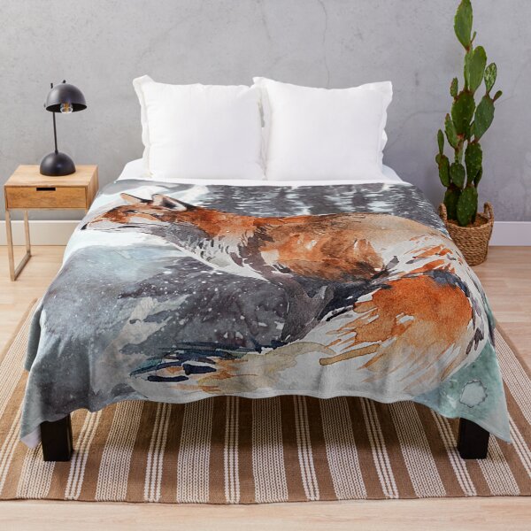 Item preview, Paisaje con zorro designed and sold by ArtStyleAlice.