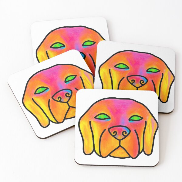 Item preview, Psychedelic dog designed and sold by Jessicasev.